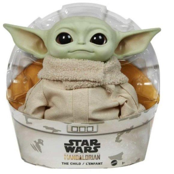 Star Wars Other - Star Wars Grogu Plush Toy, 11-in The Child Character from The Mandalorian